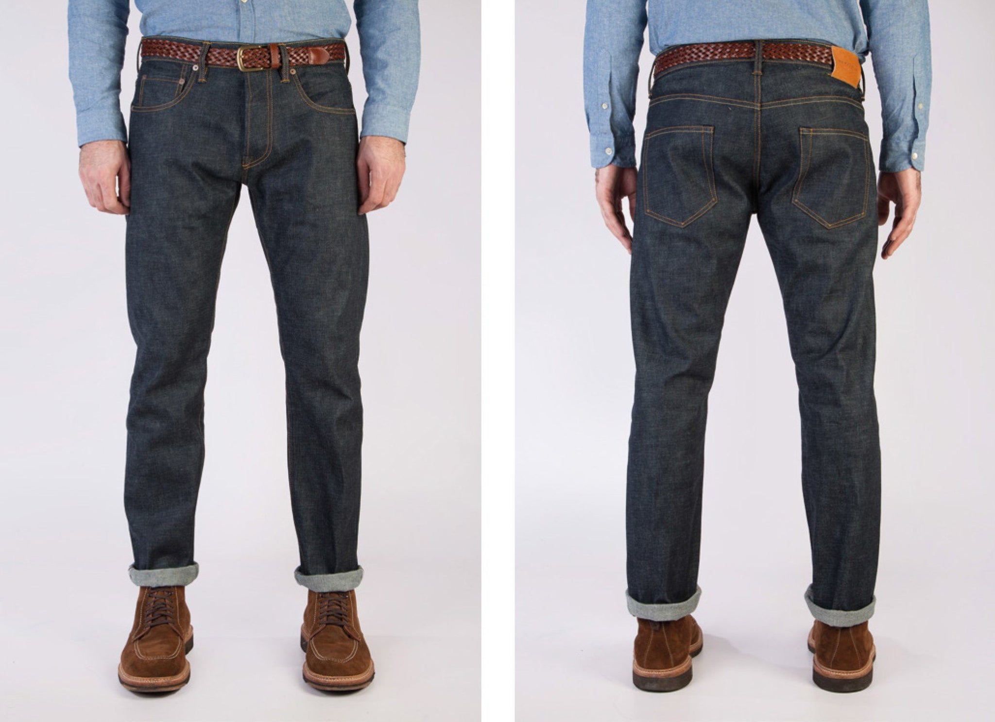 Buy Red Monkey Embroidered Japanese Raw Selvedge Denims